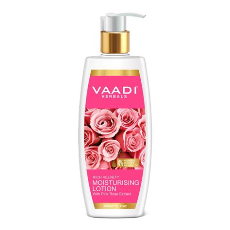 Buy Vaadi Herbals Rich Velvety Moisturising Lotion With Pink Rose ...