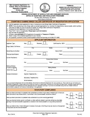 2013 VA Form 401 - Blank Fillable Template | Fill Out, Print & Download ...