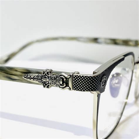 CHROME HEARTS Eyeglasses Titanium Frames Fine... - Depop