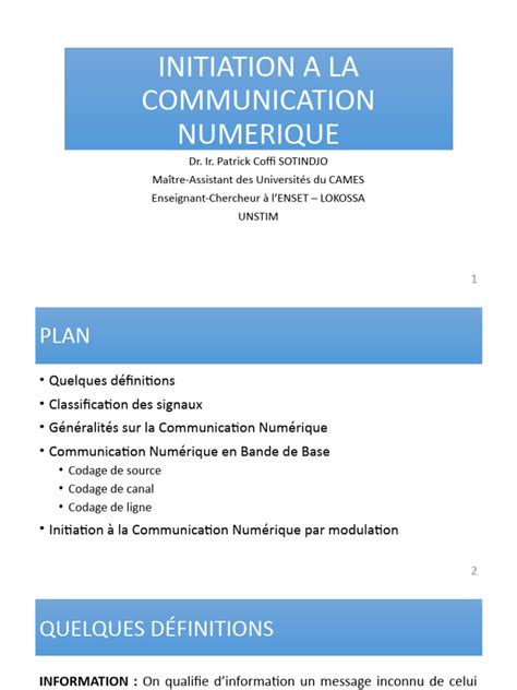 Image result for Communication Numerique Module
