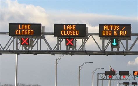 Image result for Lane Use Control Signs
