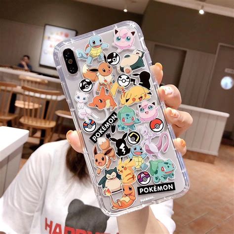 Pin by Aikolkayayai on Кэйселло | Pokemon phone case, Clear iphone ...