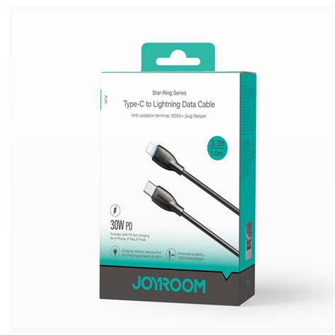 JOYROOM FAST CHARGING DATA CABLE - BLACK USB- TO MICRO  