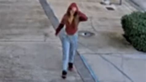 Watch moment Instagram model Maecee Marie Lathers stumbles away ‘high on pink cocaine’ after ...