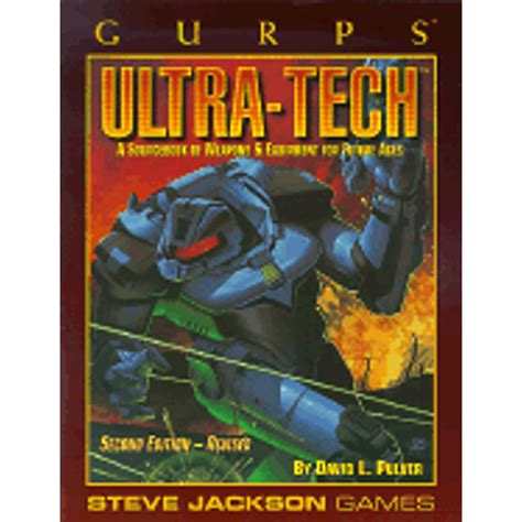 Pre-Owned GURPS Ultra-Tech: A Sourcebook of Weapons & Equipment for ...