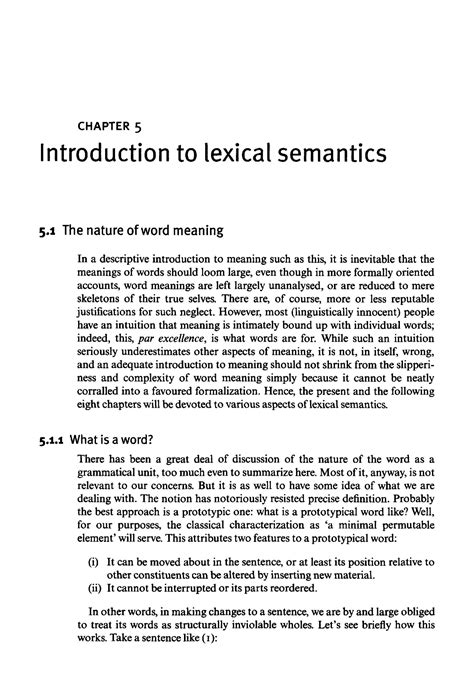 Image result for Lexical Semantics Examples
