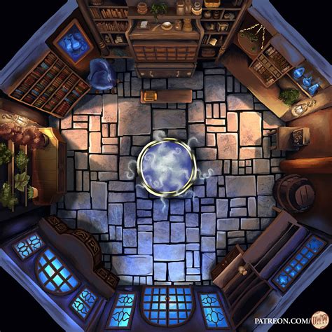 Fort Ruins Battle Map — Domille's Wondrous Works