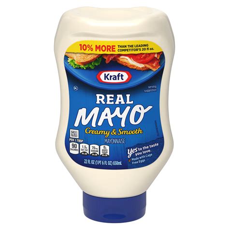 Mayo with Olive Oil Reduced Fat Mayonnaise | Kraft Sauces | Products ...