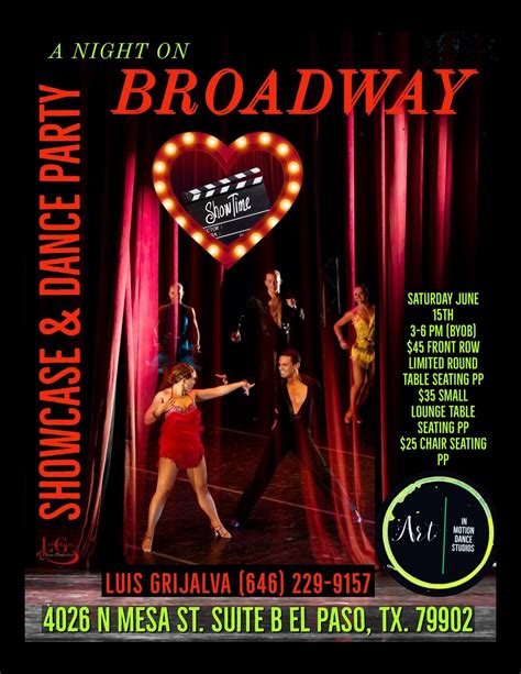A Night On Broadway , 4026 N Mesa St. suite B, El Paso, TX, 15 June ...