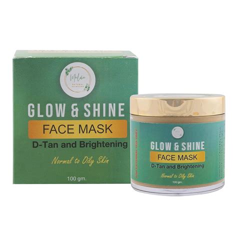 Buy Muloha Glow And Shine Face Mask For Men and Women, For All Skin ...