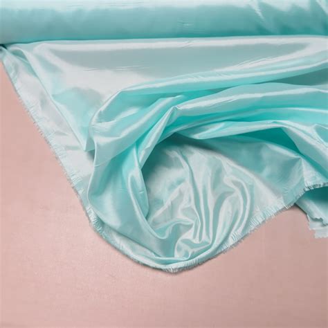 Polyester Lining Fabric, Aqua • Promenade Fine Fabrics