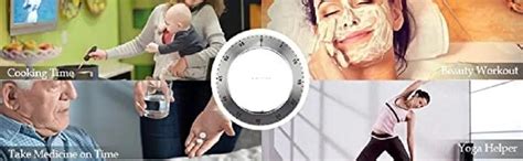 REYSUN Kitchen Timer, Chef Cooking Timer Clock with Loud Alarm, No ...