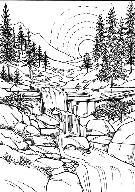 Beautiful Pictures Of Nature Coloring Pages [2025]