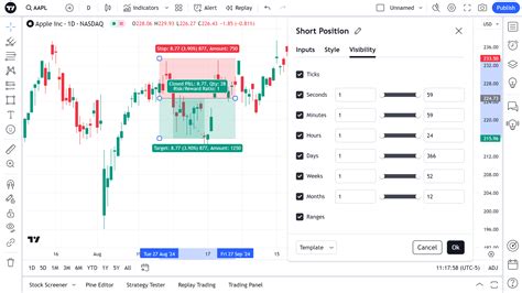 Trading View Setting Short Position 的图像结果