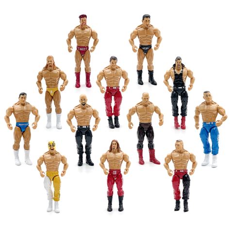 Buy Top Right Toys Wrestling Toys, Set of 12 Boxing Action Figures and ...