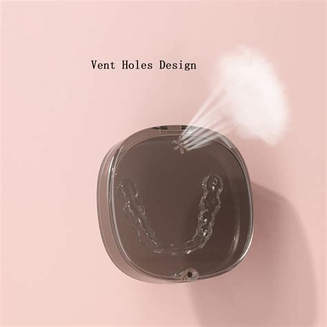 Buy Denture Case, Mouth Guard Case, Denture Bath Box Cup with ...