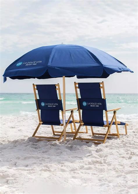 LDV - Whales Tail - Miramar Beach - Beach Chairs & Umbrellas