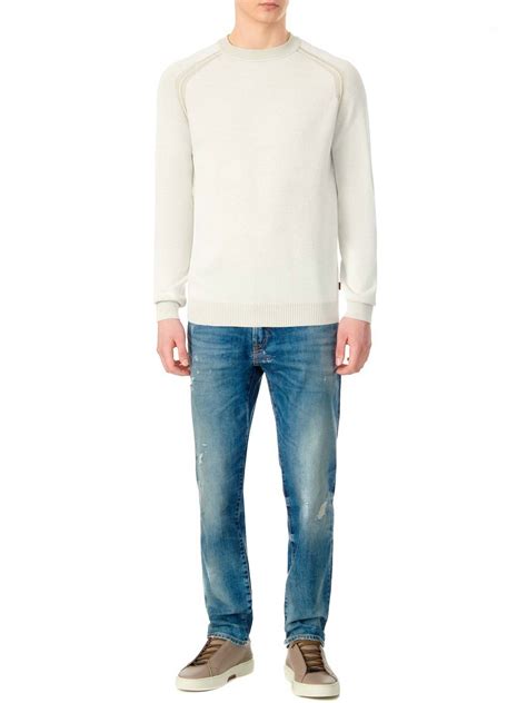 BOSS Mens Bright Blue Re.Maine BC-C Jean | Designerwear