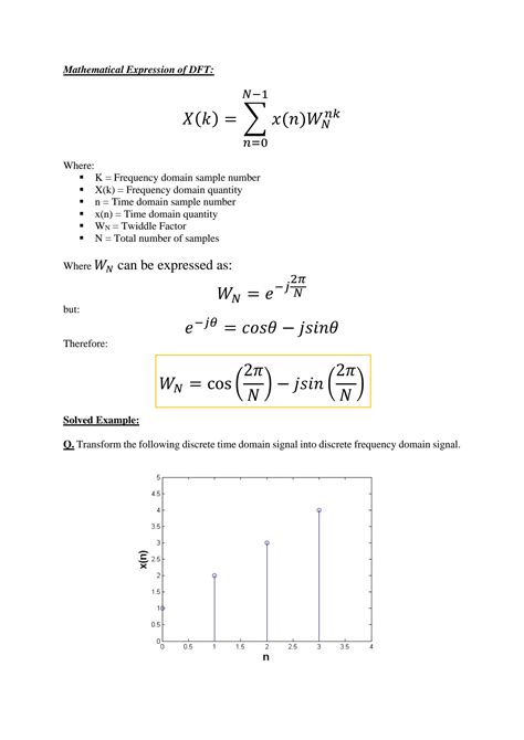 Image result for DFT Example
