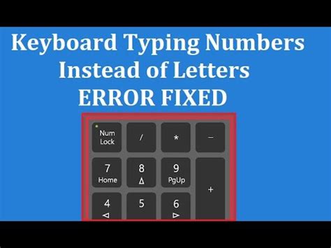 Keyboard Types Numbers Not Letters 的图像结果