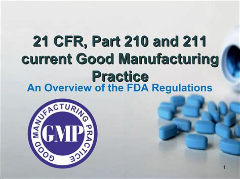 21 cfr part 210 and 211 | PPT