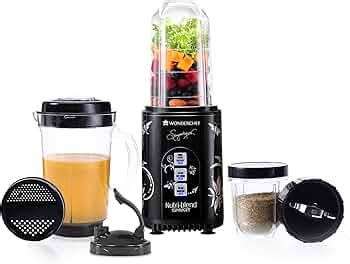 Wonderchef Nutri Blend Smart 3 Jar Automatic Mixer Grinder with Dual ...