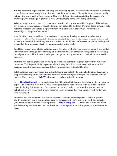 How to Write Definitions of Term 的图像结果