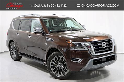 Used 2021 Nissan Armada Platinum For Sale (Sold) | Chicago Auto Place LLC Stock #H8483