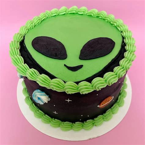 Image result for Alien Birthday Cake