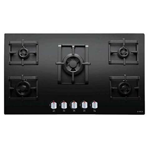 Elica PRO RF 5B 90 MT FFD Auto Ignition Gas Cooktop (5 Burner) Price in ...