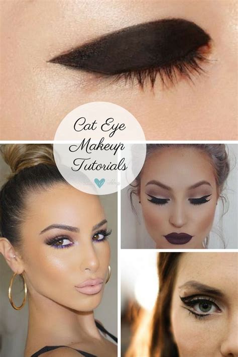 Cat Eye Makeup Tutorial 的图像结果