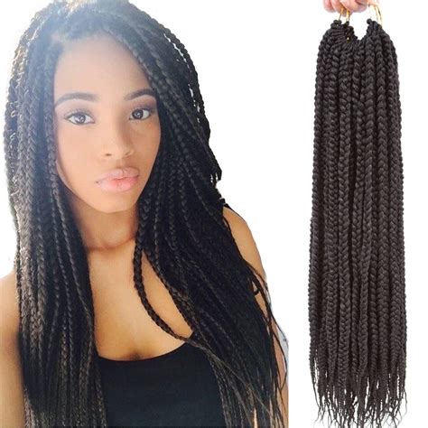 Buy Crochet Braids Crochet Braids Box braids 18 inch 144Strands Goddess ...