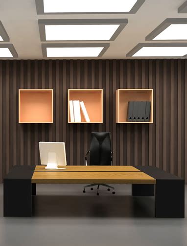 办公室装修-简约办公室设计案例效果图_