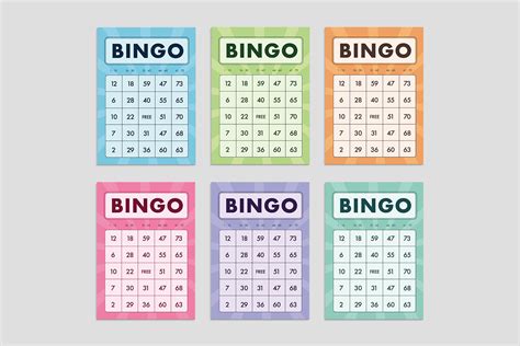 Bingo Cards Template - BrandPacks