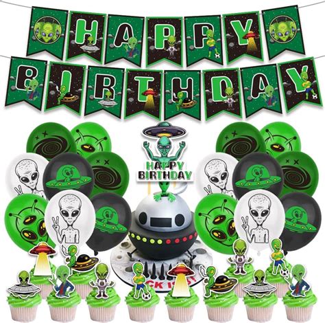 Image result for Alien Birthday Party Table Decorations