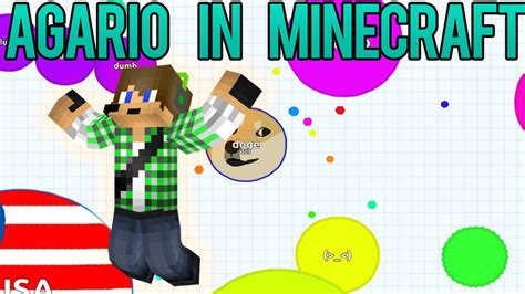 AGARIO SU MINECRAFT - YouTube