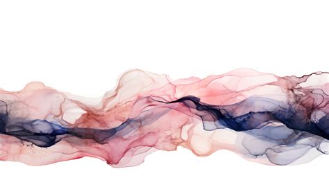 Waves of Blush, navy, rose gold, pale pink alcohol ink abstract ...