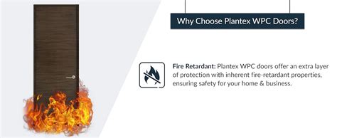 Plantex WPC Doors for Bathroom (30 mm - Thickness)/Termiteproof ...