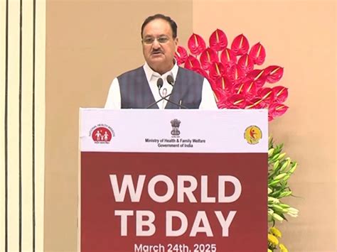 Union Health Minister JP Nadda inaugurates World TB Day summit
