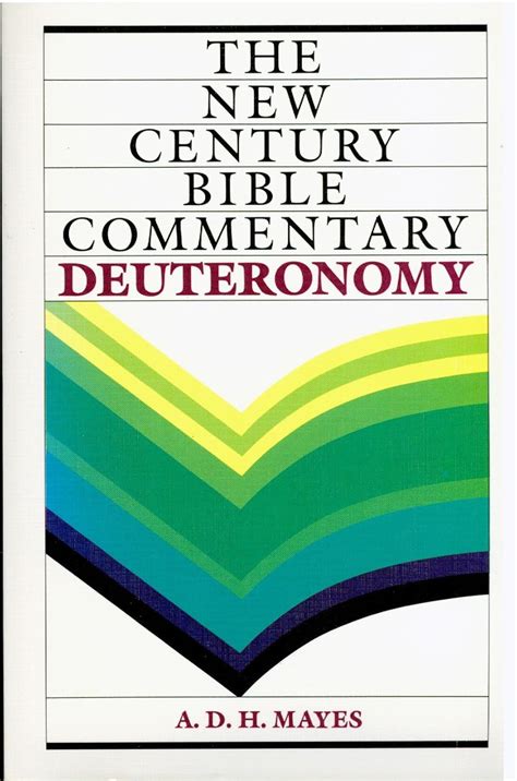 Buy Deuteronomy: New Century Bible (New Century Bible Commentary) Book ...