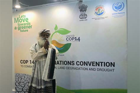 Sadhguru to speak at United Nations Convention to Combat Desertification