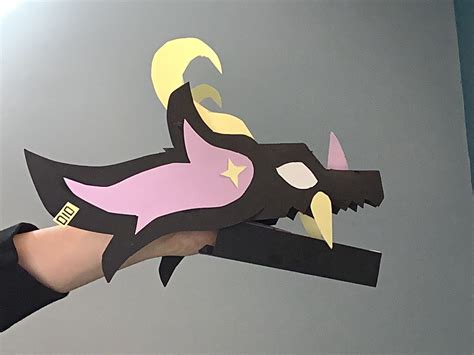 Image result for Paper Dragon Hand Puppet Tutorial
