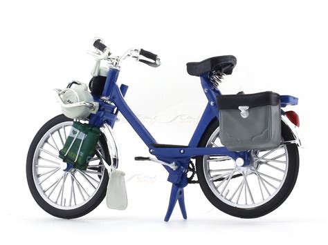 1969 Solex 3800 blue 1:18 Norev diecast scale model scooter bike ...
