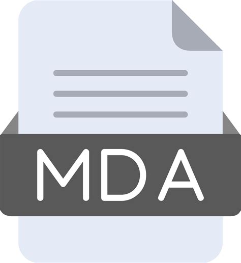 Image result for Mda Format