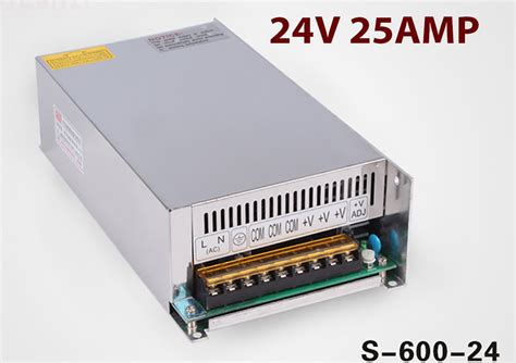 NIRMALS 24V 25AMP DC SMPS POWER SUPPLY For LED Strip Light, CAMERAS 24V ...