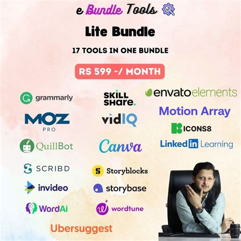 40+ Premium Tools at One Pack only at Rs 1199 -/ Month