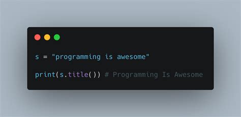 Image result for Capitalize Function in Python