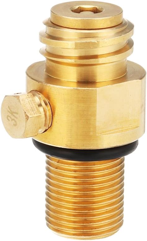 Buy CESARIAS M181.5 Thread Replacement Valve CO2 Tank Brass Pin Valve ...