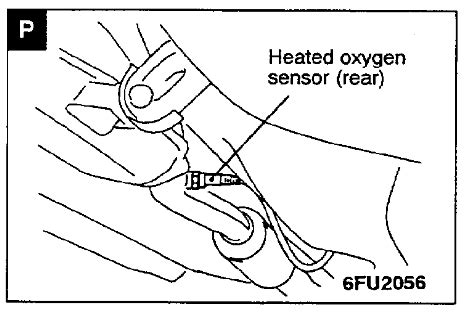 Image result for Changing Downstream O2 Sensor 2004 CA Mary