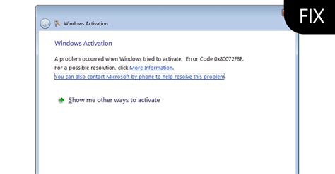 Image result for Windows Error Code 0x80072F8F